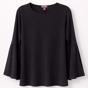Vince Camuto Bell Sleeve Top Black